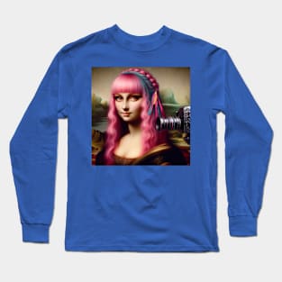 Monah Lisa Long Sleeve T-Shirt